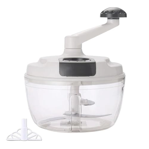 Manual Food Chopper - Gray ABS