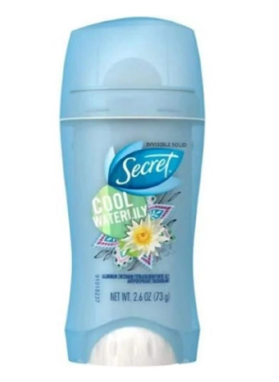 Secret Cool Waterlily Invisible Solid Antiperspirant Deodorant - 73 gram