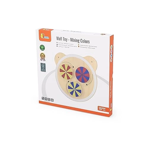 Wooden Wall Toy - 2+ Years