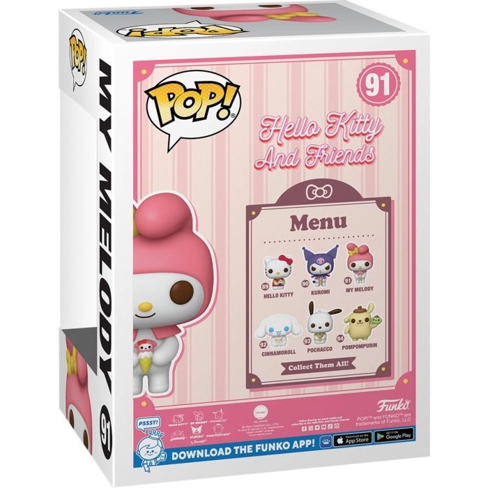 My Melody - Sanrio Hello Kitty And Friends (9.4 cm) (889698872133)