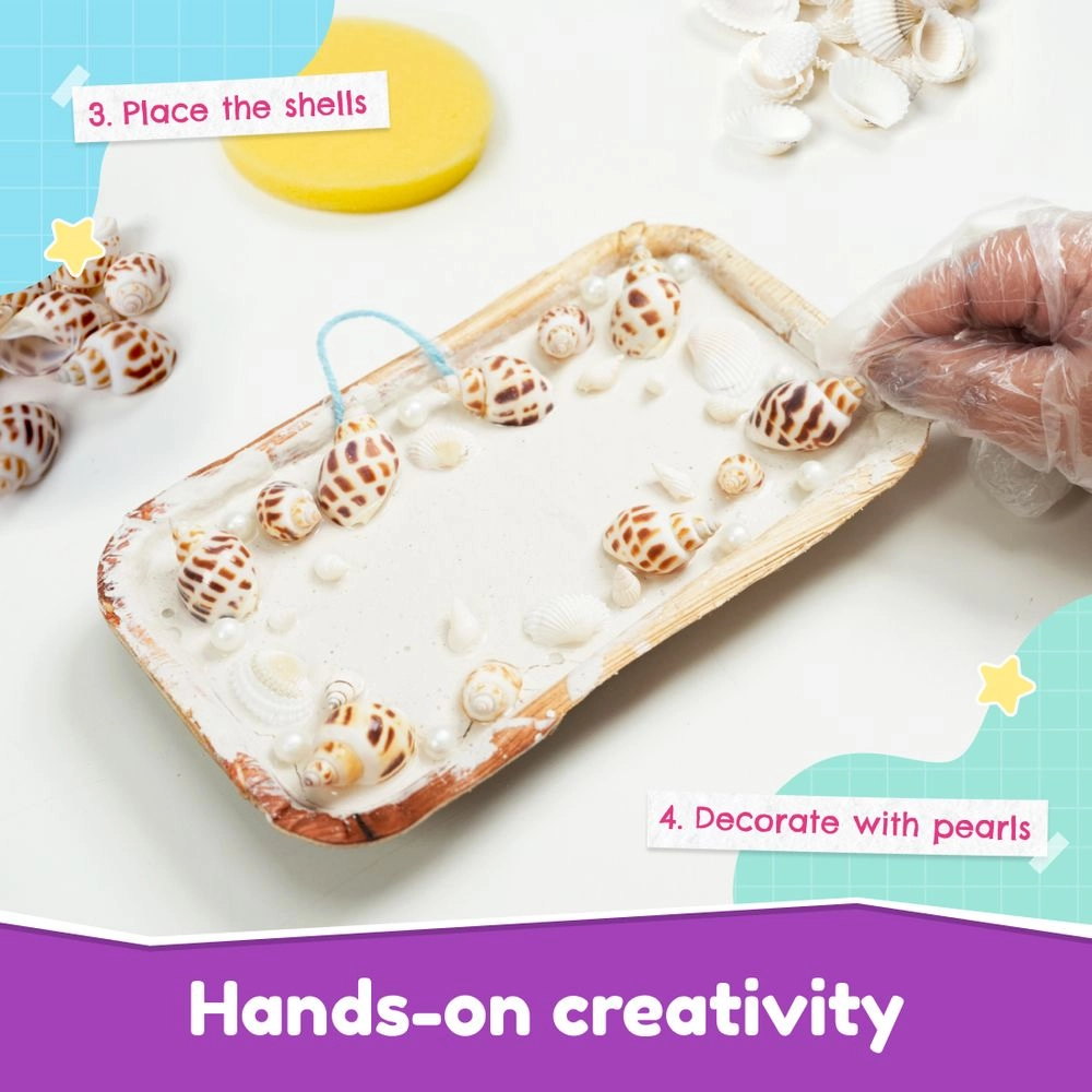 Shell Creations DIY Craft Kit - 100 Plus Pcs