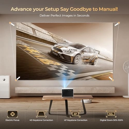Smart Mini Projector YG291 1280 x 720 pixels
