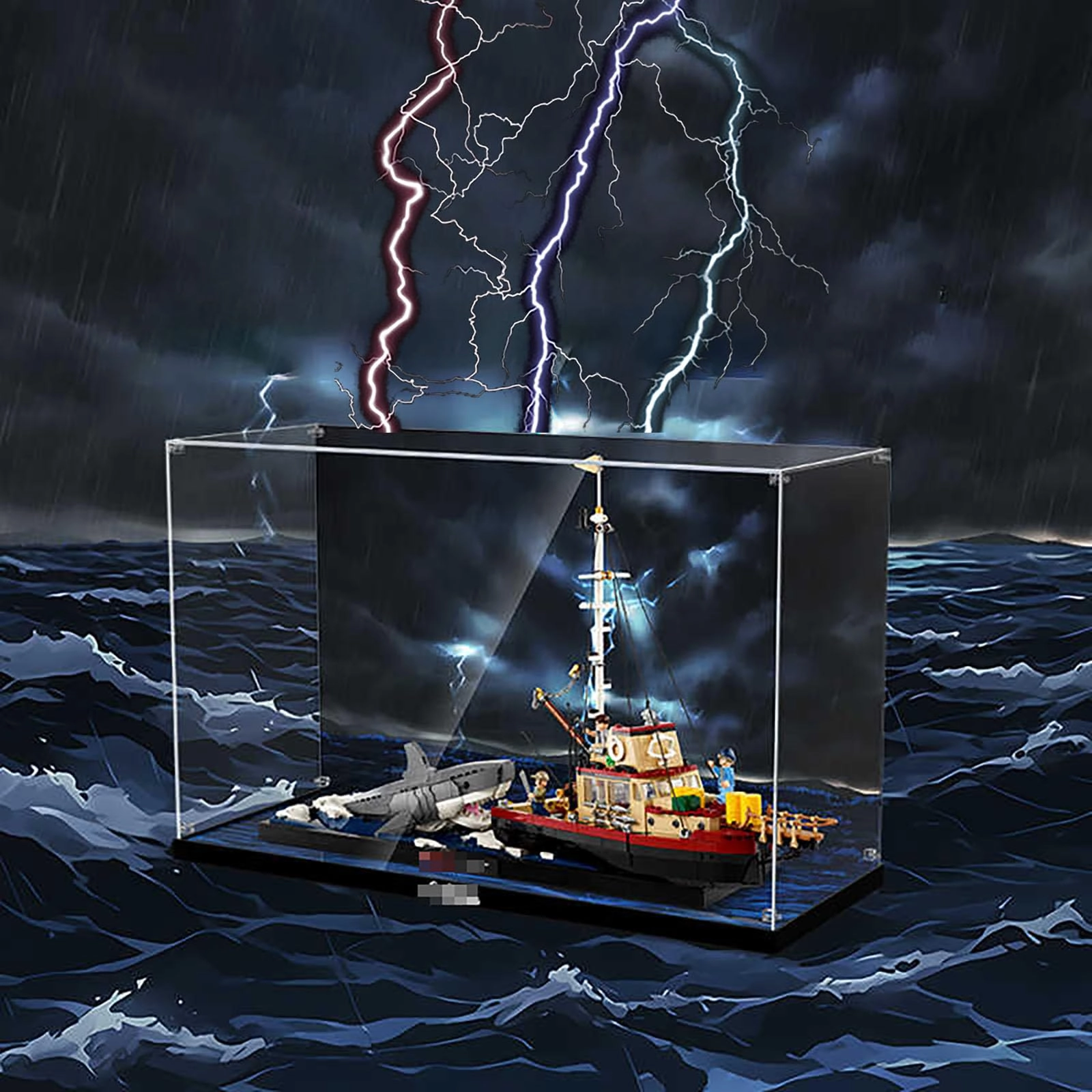 Generic Acrylic Display Case - 65x25x40cm 5mm thickness