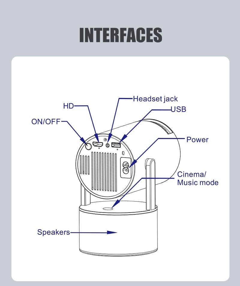 HY-300 Pro KTV 1080P/4K 20W