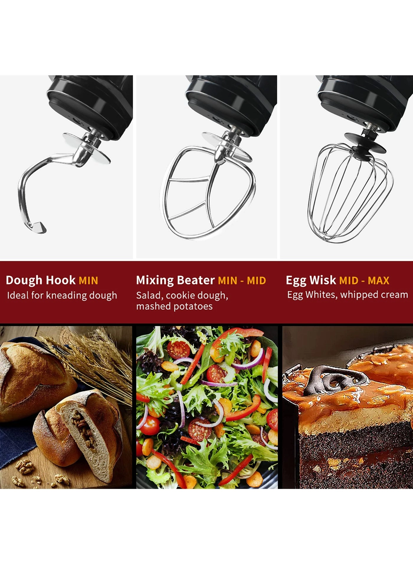 Kitchen Stand Mixer - 5 L 1000 W