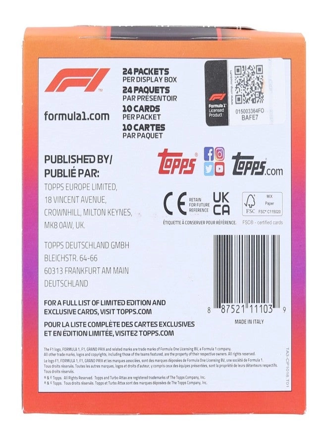 Formula 1 Turbo Attax - Turkish 240pcs