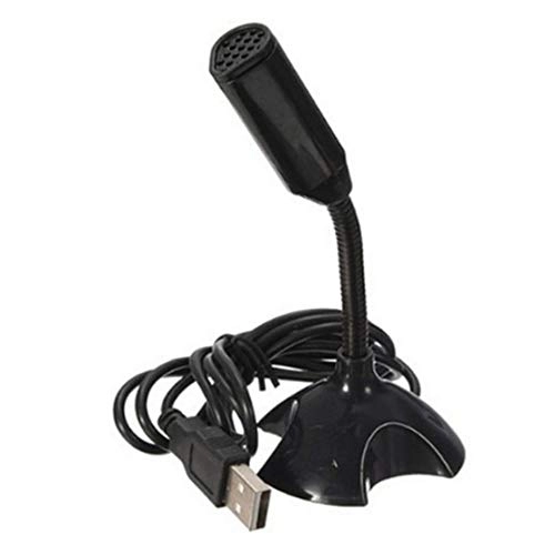 CTHCJ USB Capacitive Mini Microphone Stand - Omnidirectional Plug and Play