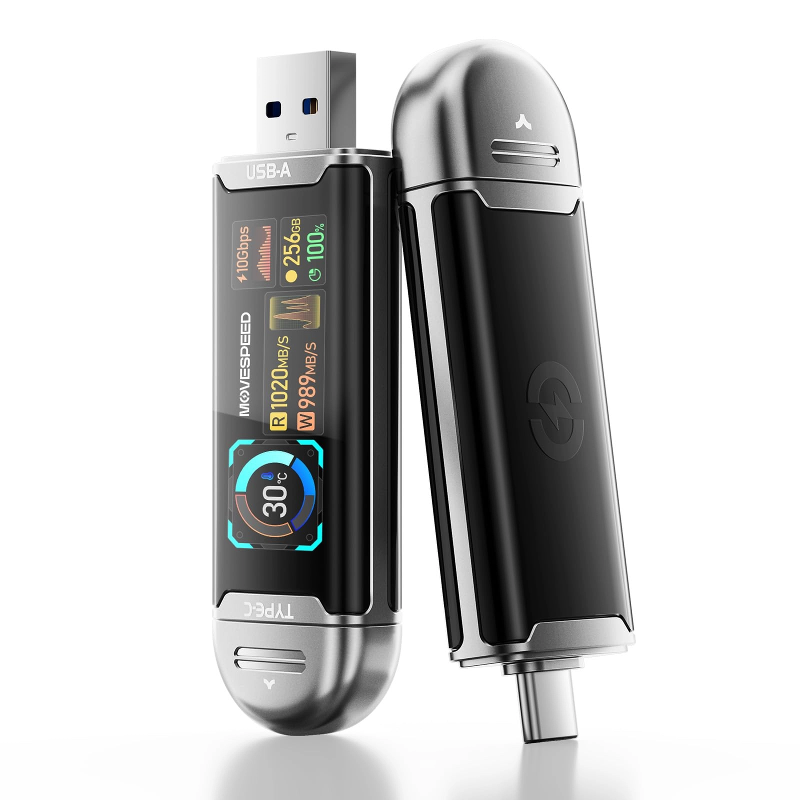 MOVESPEED SU10 - USB3.2 Gen2 USB-A + Type C 256GB