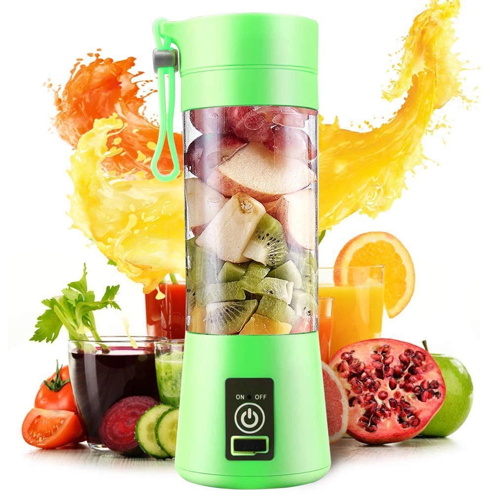 Cochanvie Portable Blender Squeezer - USB Rechargeable 6 Blades