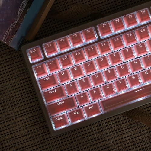 Crystal Jelly Keycaps - 123 Keys