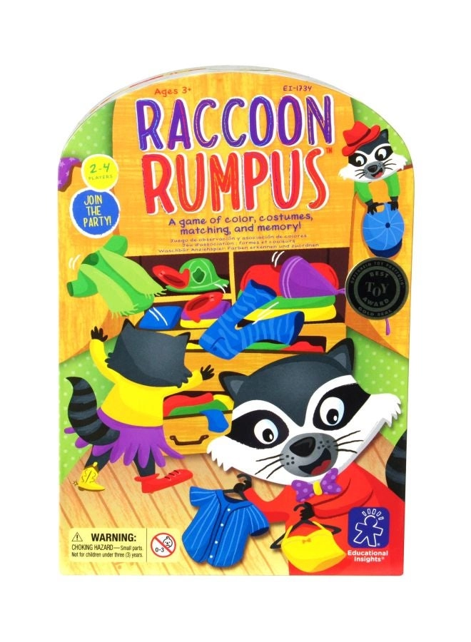 Raccoon Rumpus - 3+ 1 pieces