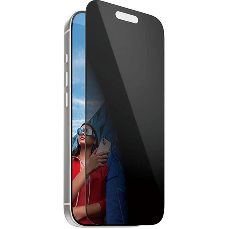 Ultra Wide Fit Clear Tempered Glass Screen Protector for iPhone 16 Plus