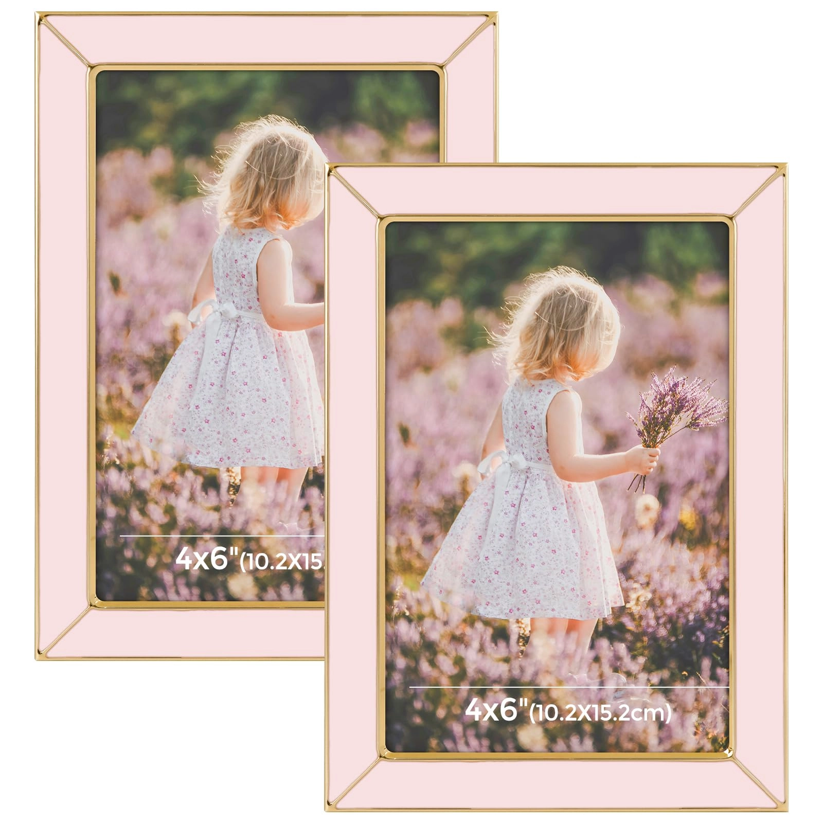 Enamel Picture Frame - 4x6 Set