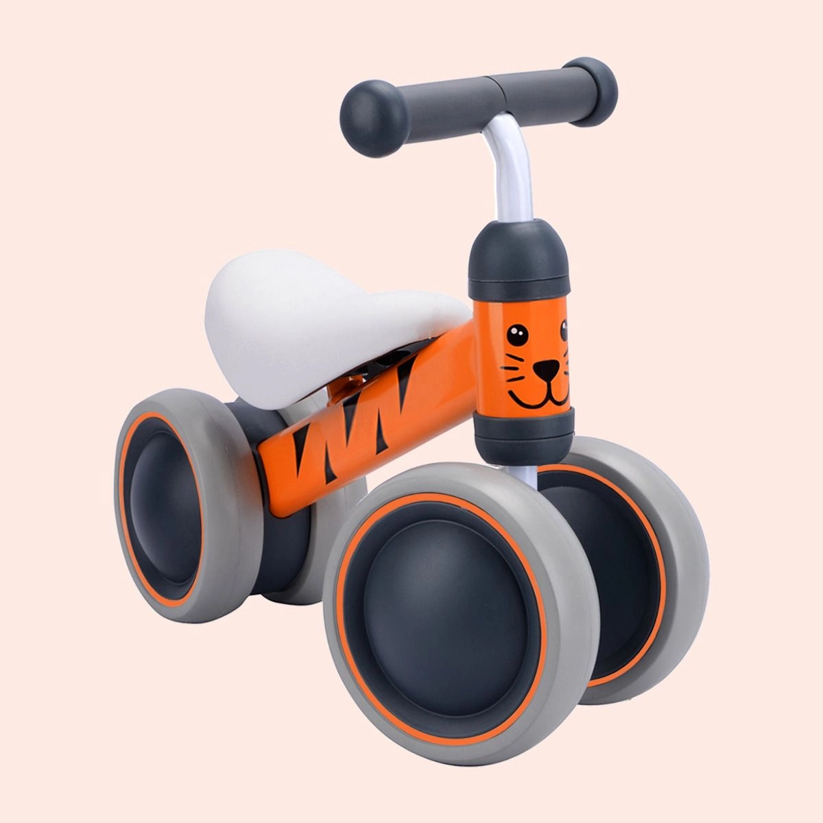 Baby Balance Bike - Benny Tiger Orange