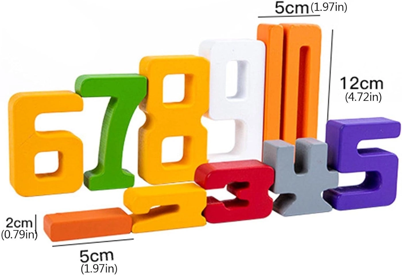 Number Building Block - Over 3 Years Old 28 pieces