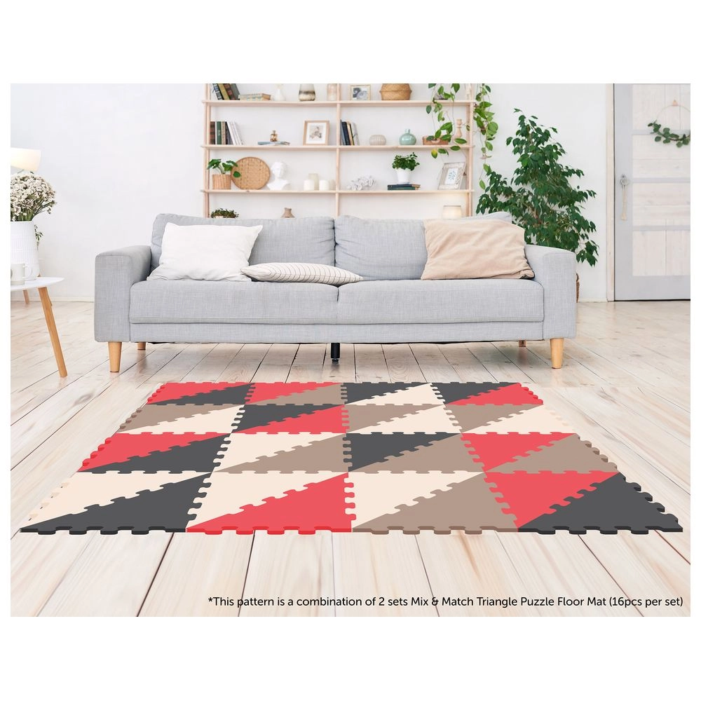 Triangle Puzzle Floor Mat - 10 Months