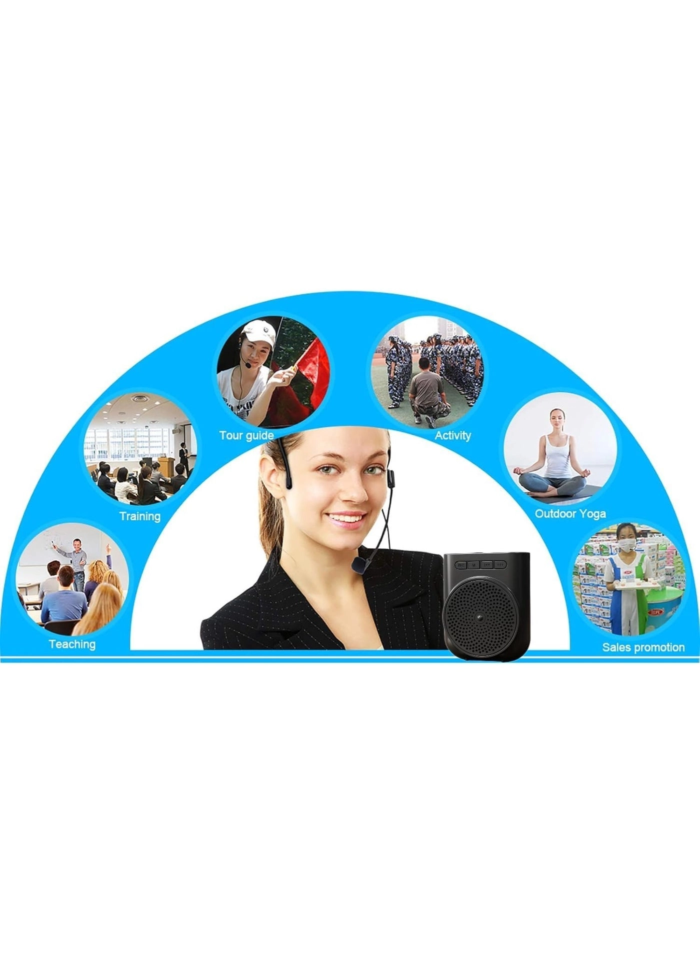 Mini Voice Amplifier - Wired Bluetooth