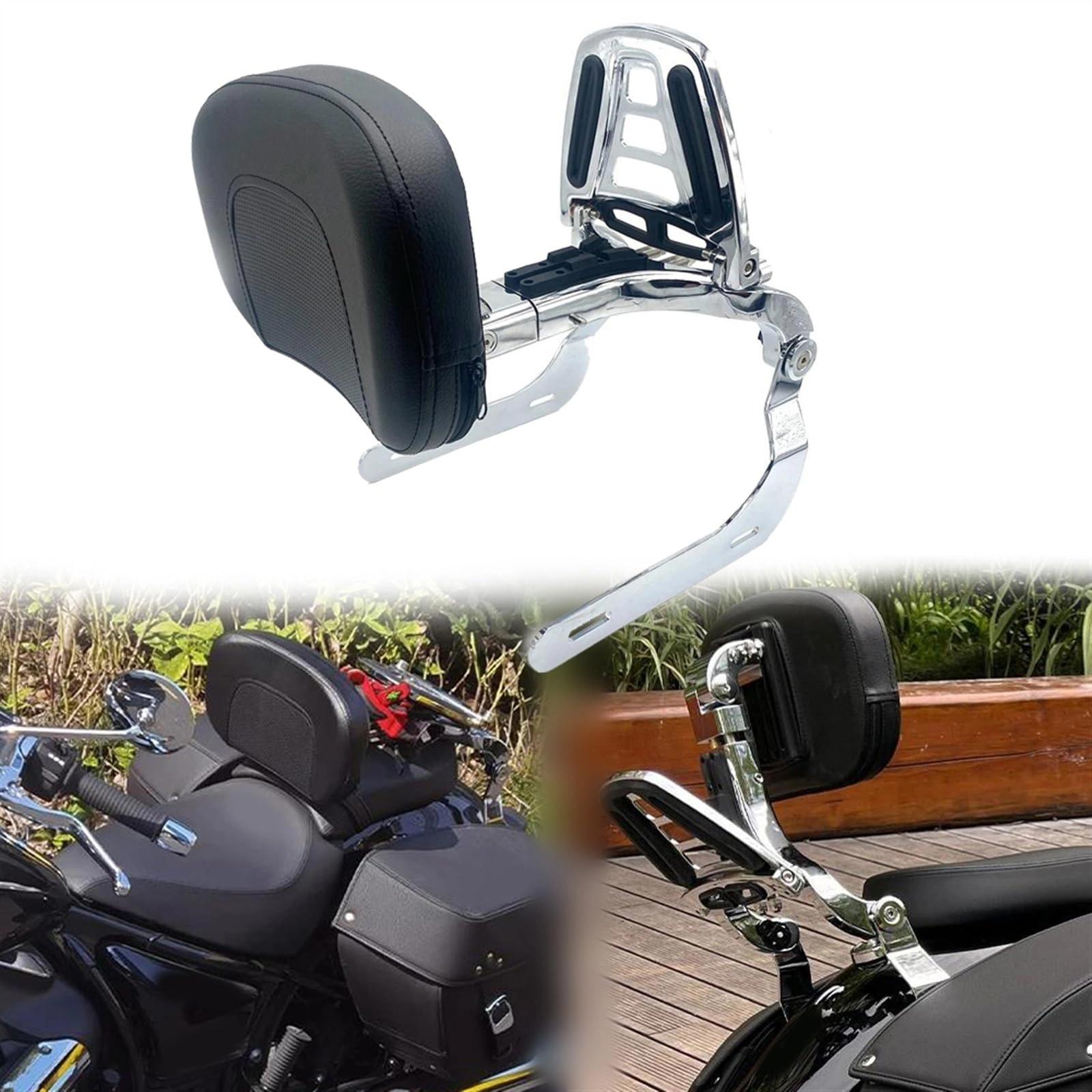 Backrest Cushion Driver Sissy Bar - BMW R18 100 Years