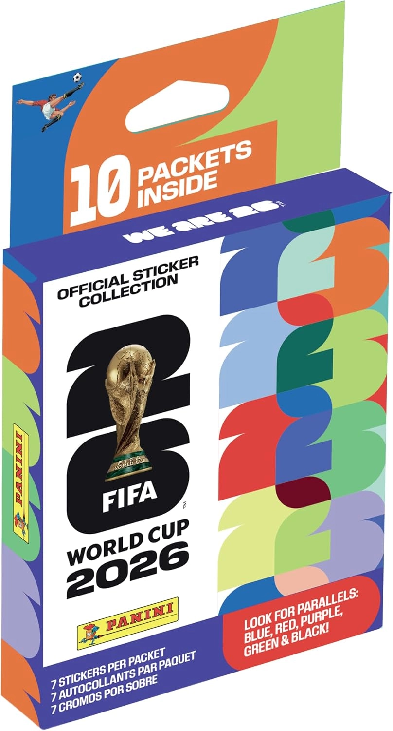 Panini 2026 FIFA World Cup Sticker Book 10 pcs