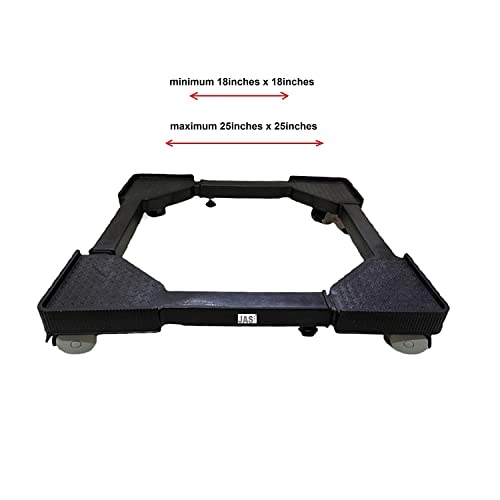 Adjustable Top Load Washing Machine Stand Trolley