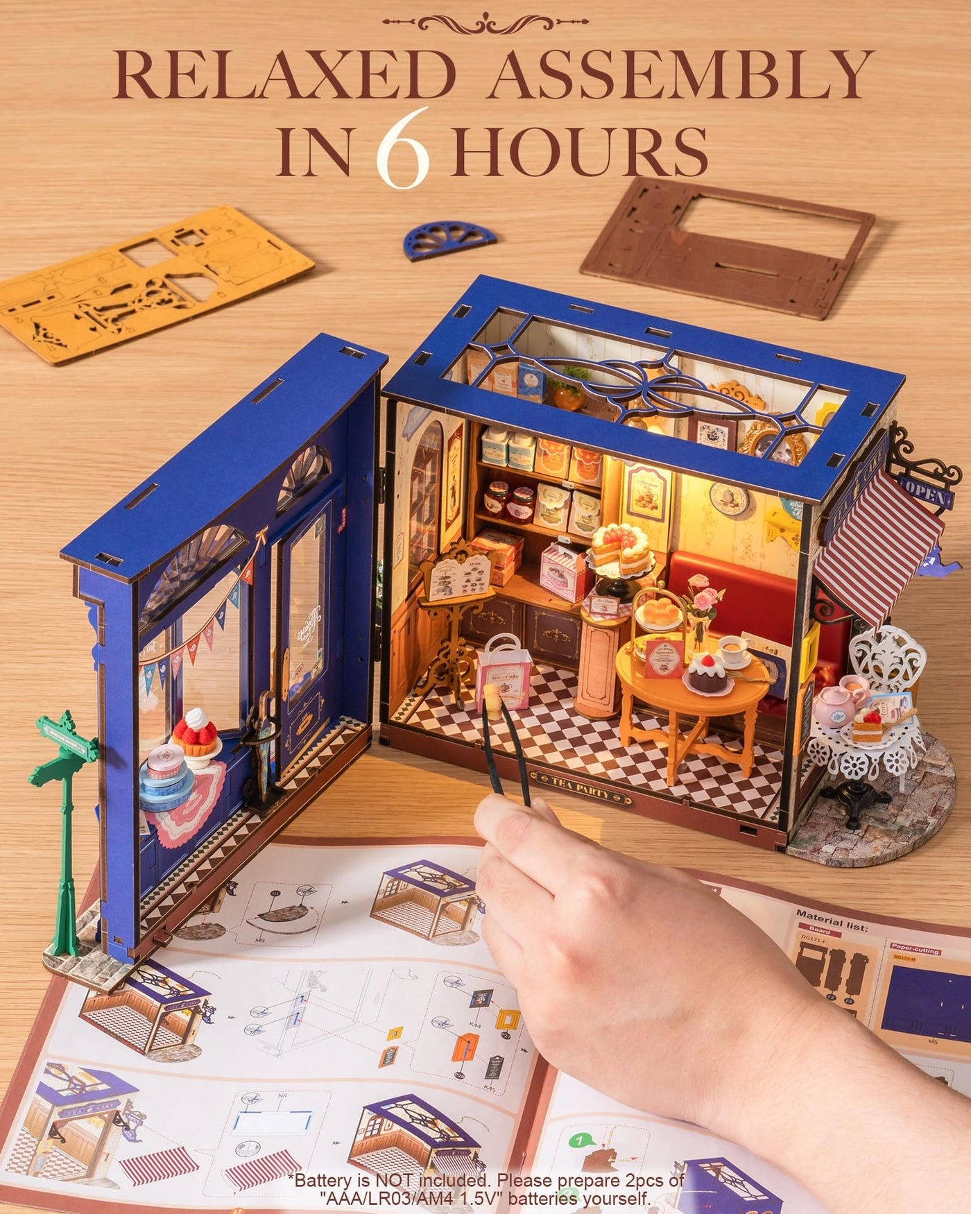 Leisure Time Tea Room - Edwardian 1:18