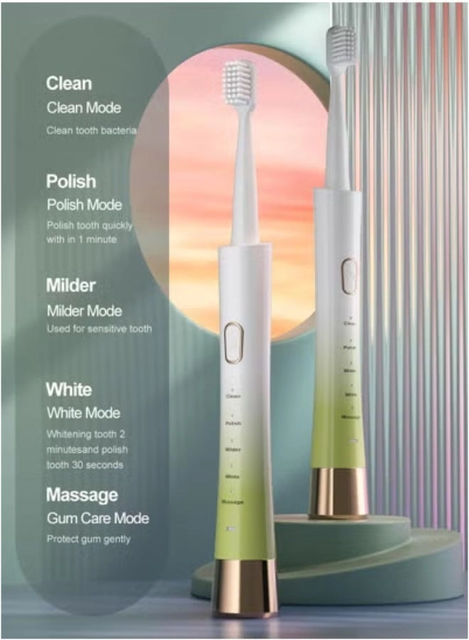 electric powerful toothbrush - 8 Brush Heads 31000 stroke/min