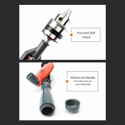 Hand Drill - #45 steel 1/4in/3/8in