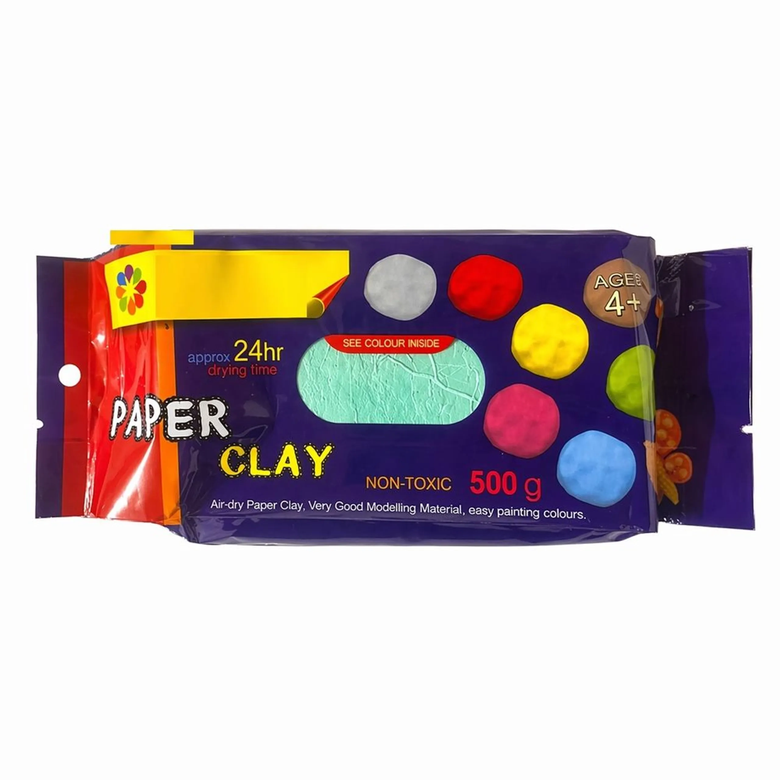 Mindset Paper Clay Mache - 500g 12pcs.
