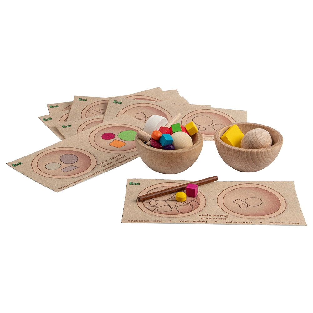 Sort And Companre Educational Game - Suitable for 4 years & above 21 pieces