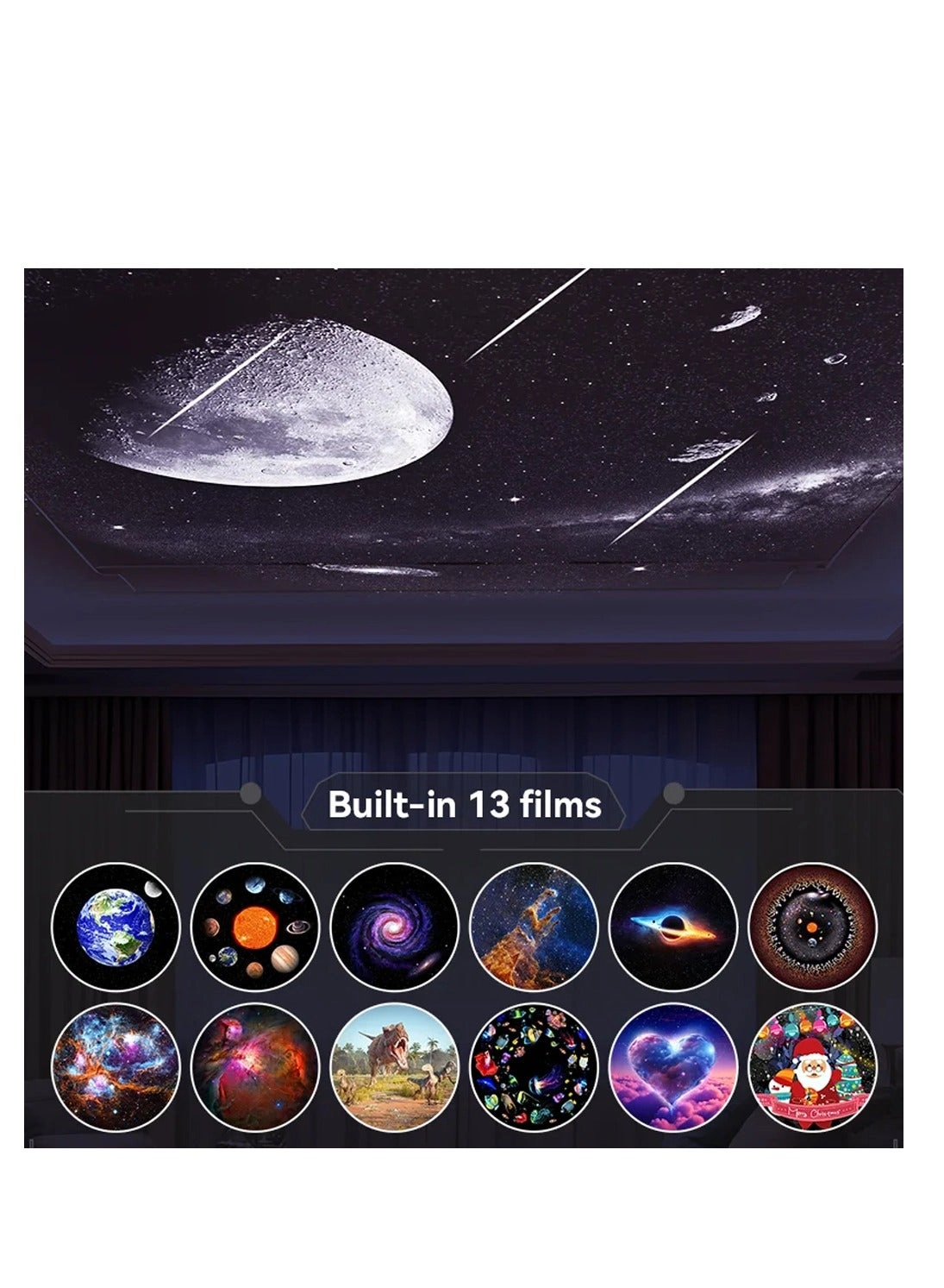 Meteor and Galaxy Projector