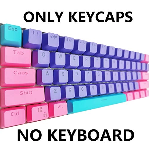 60% Keycap Set - 61 ANSI Standard Layout