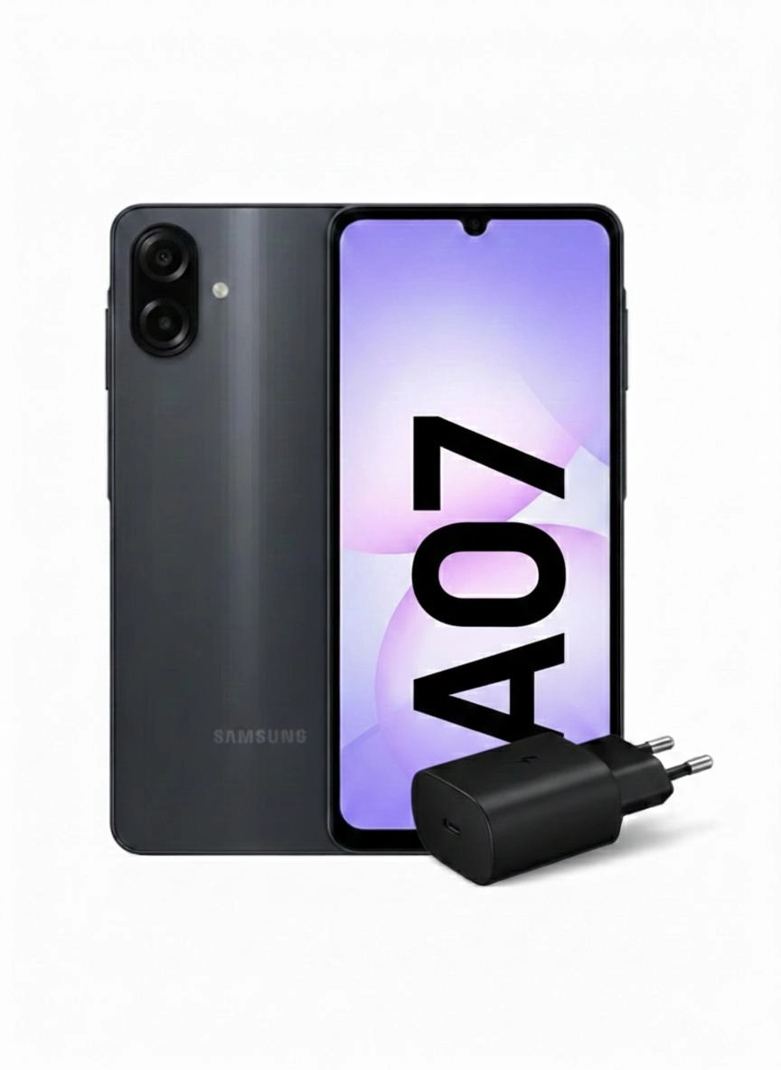 Galaxy a07 4GB 64GB + Adapter Charger