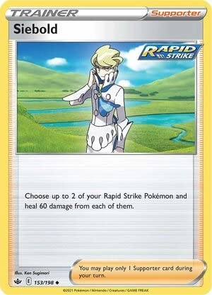 Pokémon Pokemon Siebold 153/198 - English
