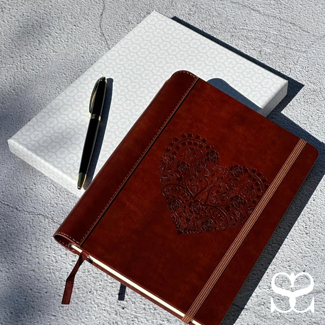 Compass Journal A5 Hardcover - Lined 192 Pages Gift Set