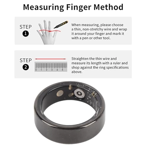 Smart Health Ring - Stainless Steel IP68
