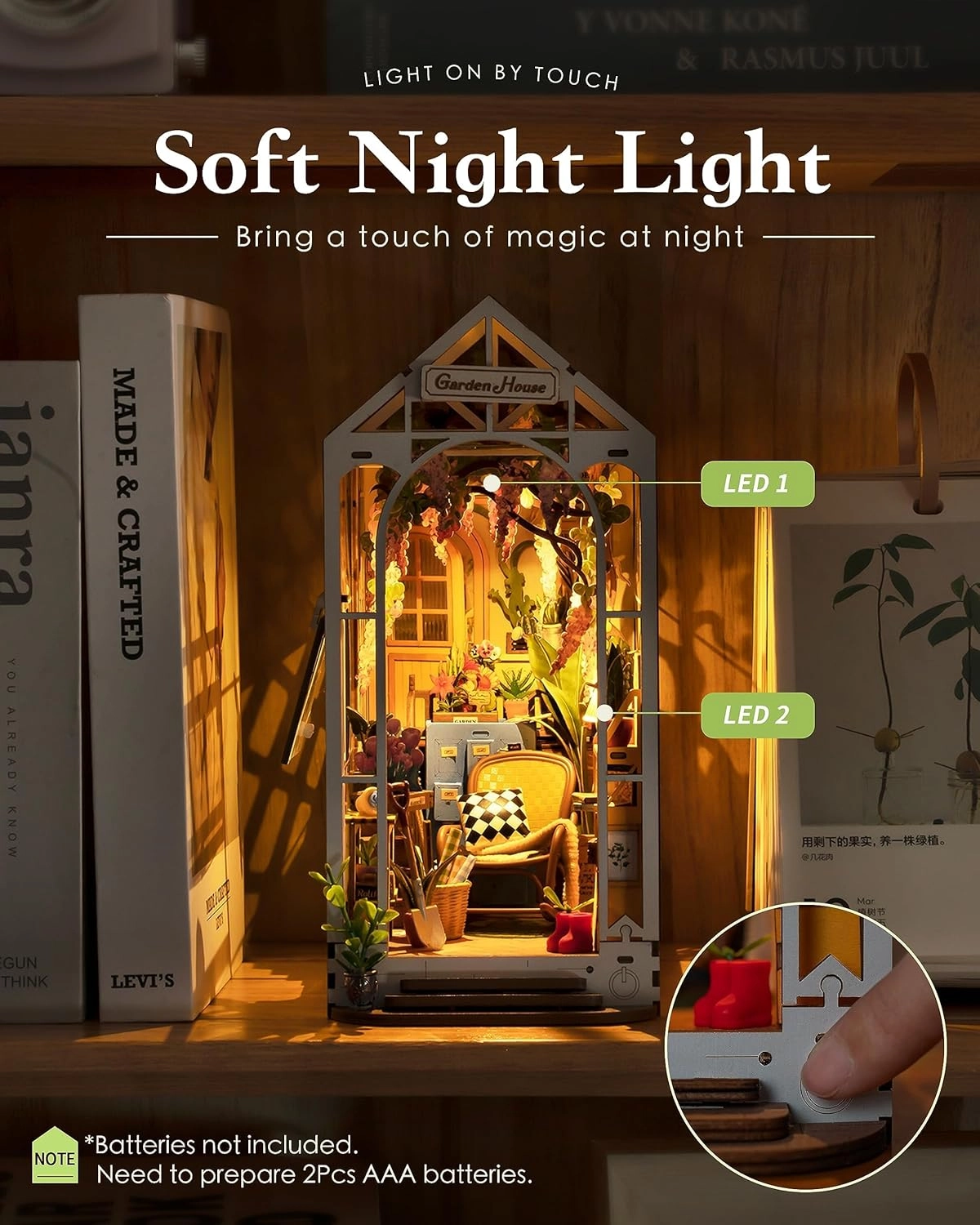 DIY Miniature Dollhouse Kit - Dreamy Garden