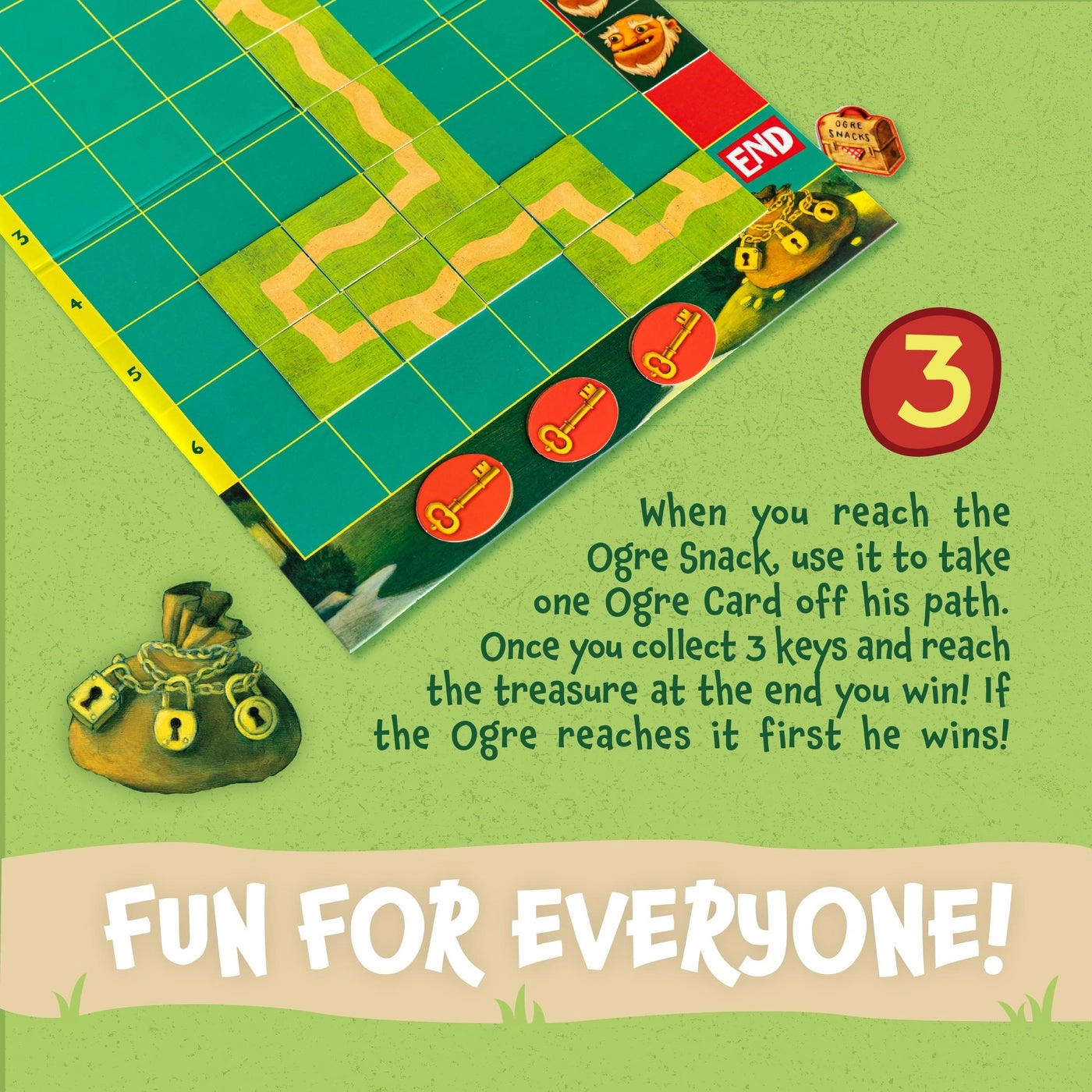 Race to the Treasure! - Cooperative Path Building Game