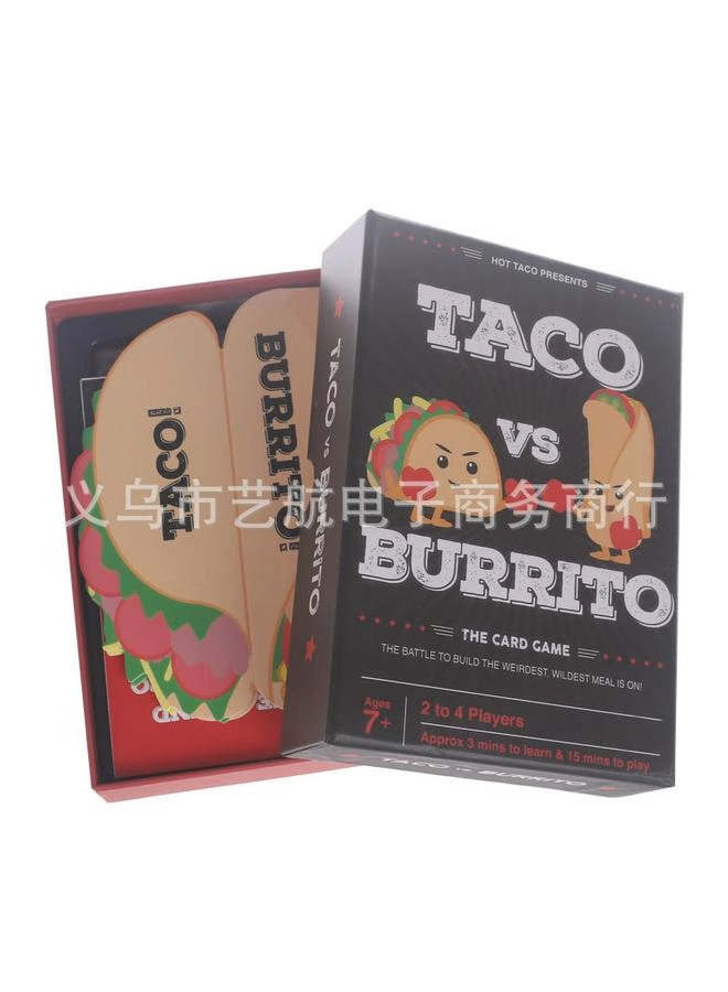 TACO VS BURRITO