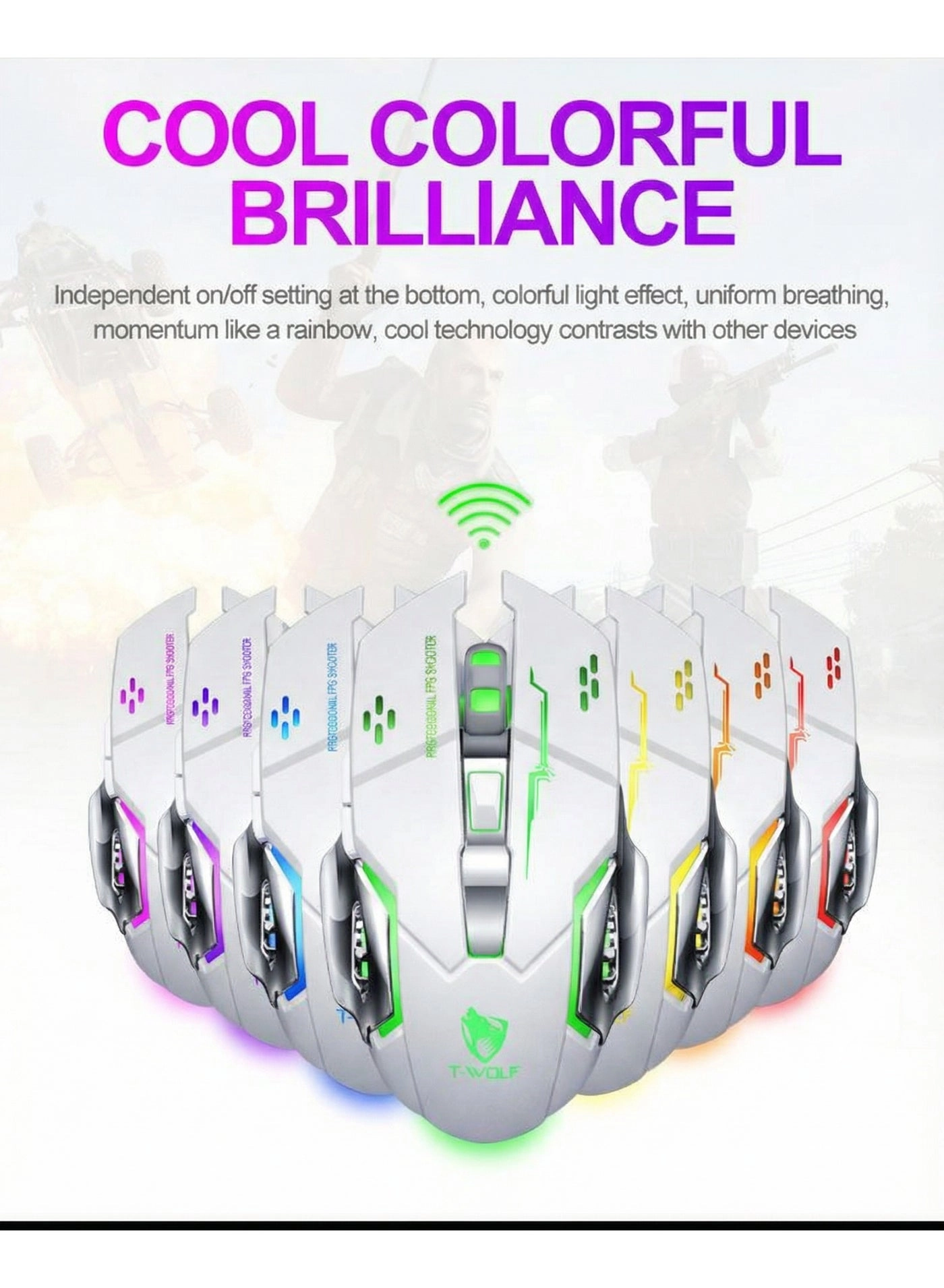 Q13 Gaming Mouse - Wireless