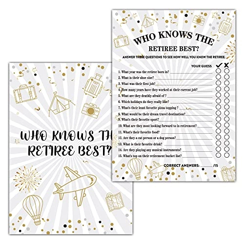 Foosproea Who Knows The Retiree Best - 30 piece(s)