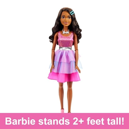 Barbie Fashionistas - 71 cm Iridescent Pink Dress Ages 3+