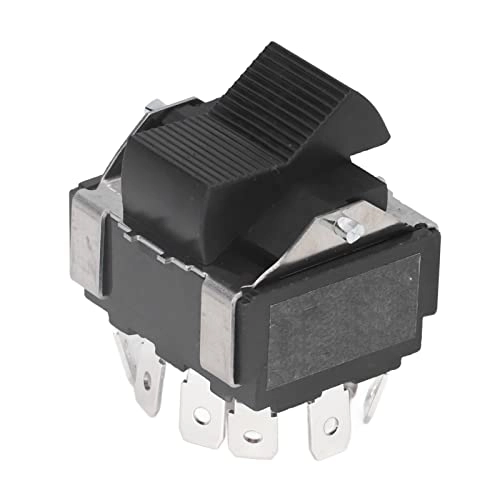 Rocker Switch - 12 Pin 25A 125–250V