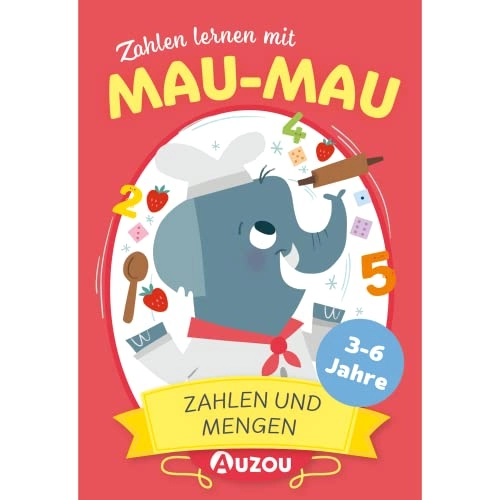 Auzou Zahlen lernen mit Mau-Mau - 3+