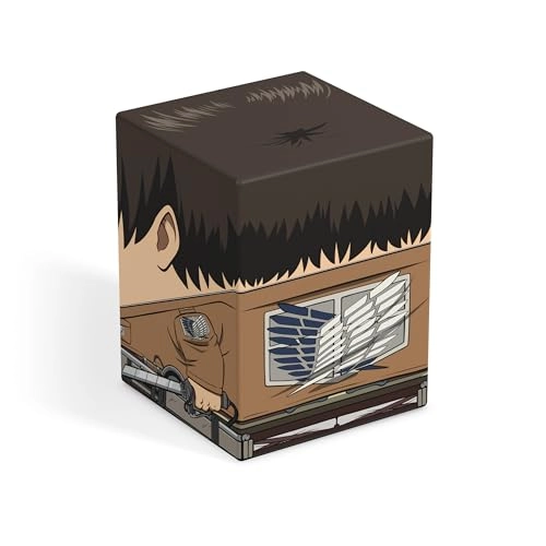 Squaroe - Eren - Attack on Titan - Holds up to 100 playing cards (9.86 cm) (SQR100154)