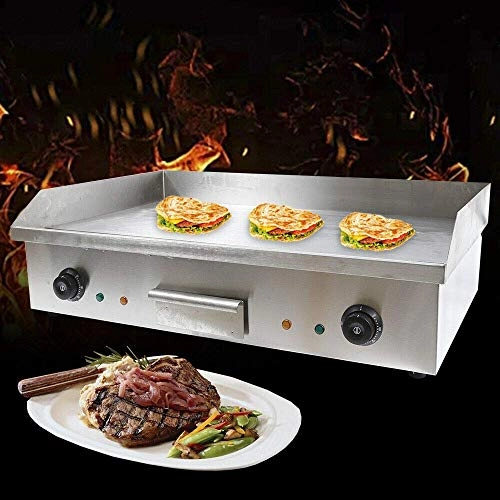 Electric Griddle - Stainless Steel 220~ UK