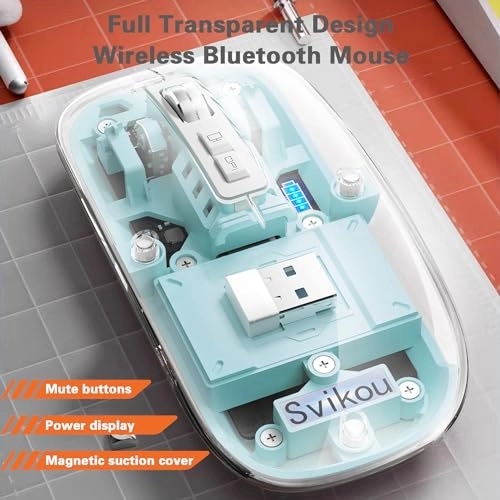 Transparent Mini Mouse - Bluetooth