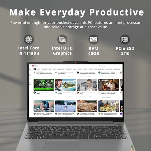 Ideapad 3i - 15.6'' i3-1115G4 40GB DDR4 2TB SSD