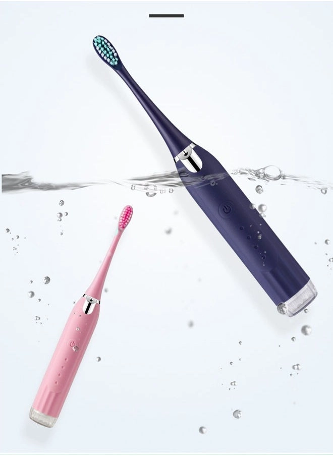Electric Toothbrush - Super Soft Blue 4 Different Heads