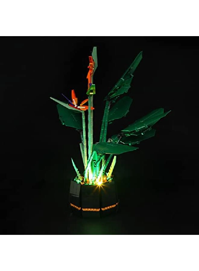 Led Lighting Kit - Steel Flowers for LEGO Bird Of Paradise 10289