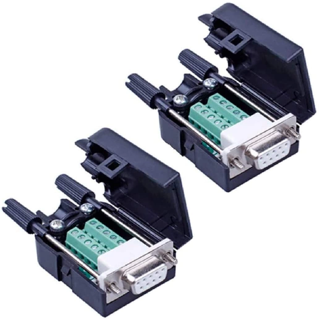 Divine Plus Trading LLC DB9 Connector - RS232 Solderless Female